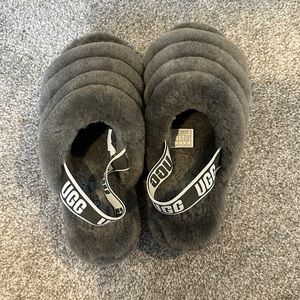 Grey Ugg slippers